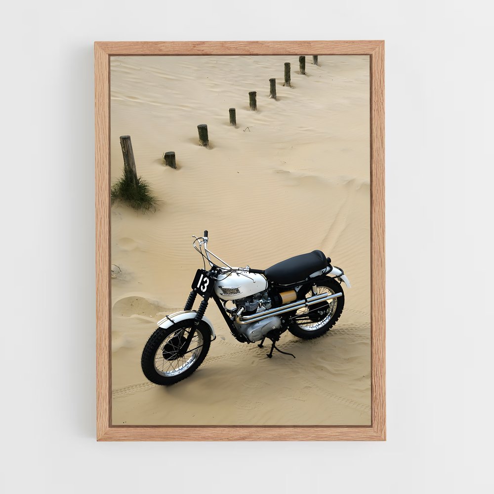 Poster Sled désert éblouissant Scrambler – affiche Ducati (vue 4)